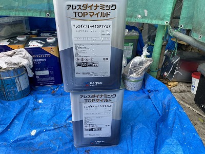 佐倉市T様邸の外壁屋根塗装-使用材料